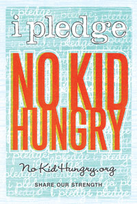 No Kid Hungry Sticker