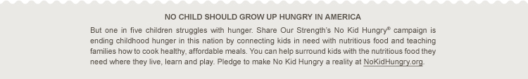 No Kid Hungry dinners